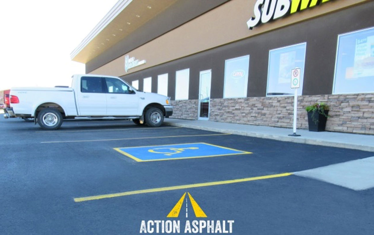 Asphalt sealing