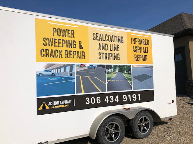 Asphalt sealing